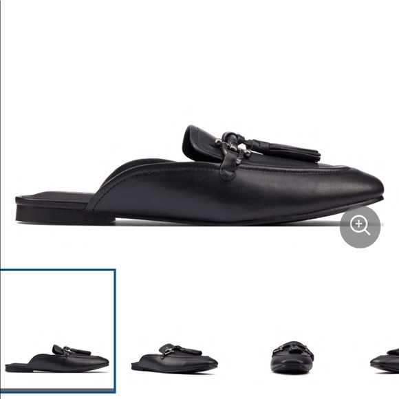 CLARKS leather loafer mulles genuine leather NWT - Picture 12 of 14